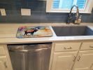 Moose Dish Drying Mat Absorbent Dish Drying Mat Pad for Kitchen Counter Dish Drainer Mat for Countertop, 14 x 21", Multicolor