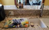 Koala Dish Drying Mat Absorbent Dish Drying Mat Pad for Kitchen Counter Dish Drainer Mat for Countertop, 14 x 21", Multicolor