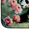 Panda Dish Drying Mat Absorbent Dish Drying Mat Pad for Kitchen Counter Dish Drainer Mat for Countertop, 14 x 21", Multicolor